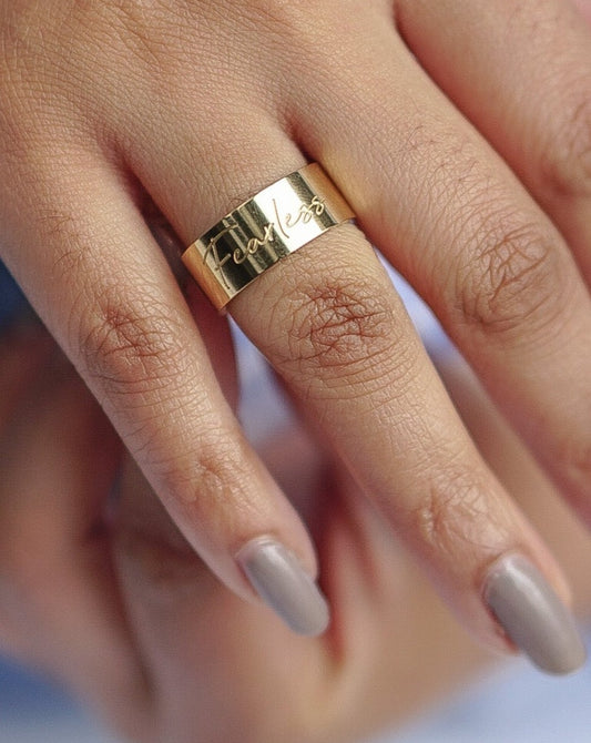 "Fearless" Ring