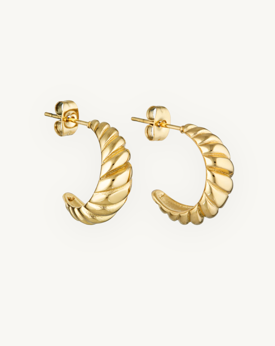 "Racky" Croissant Earrings