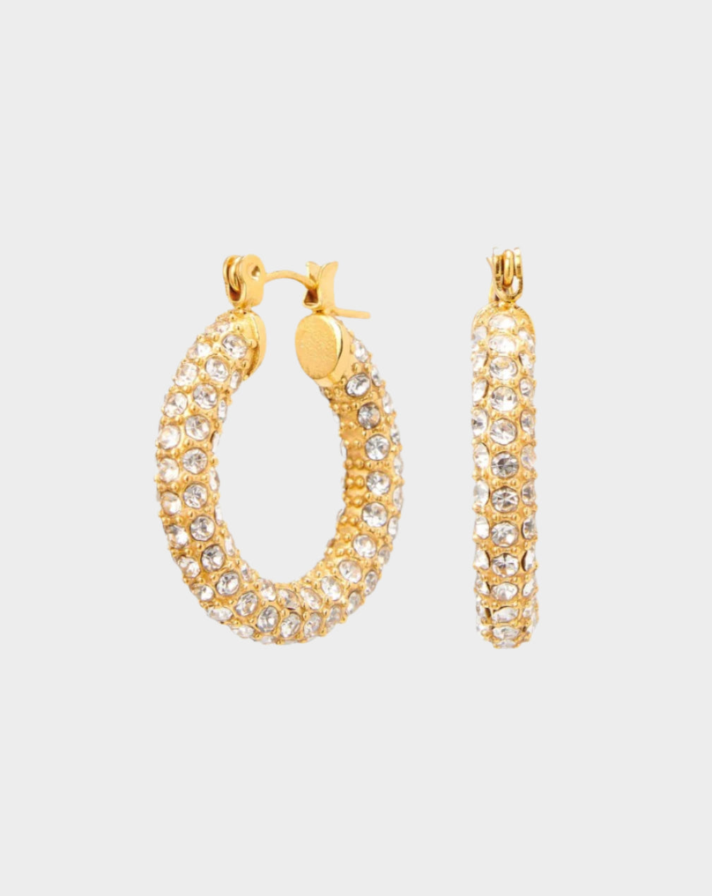 CZ Hoop Earrings