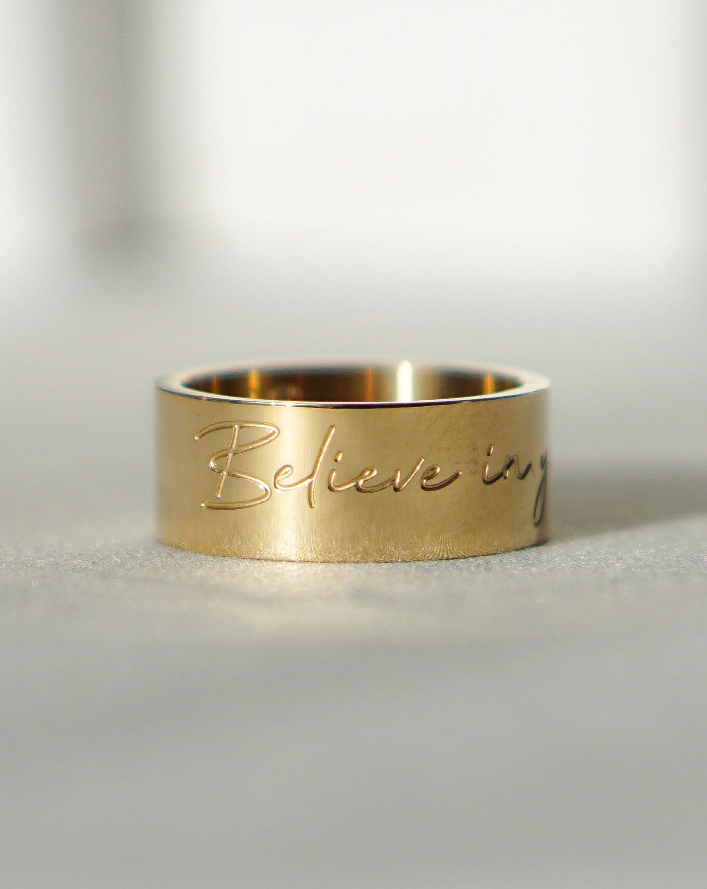 "Believe in you" Ring