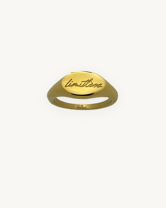 "Limitless" Signet Ring