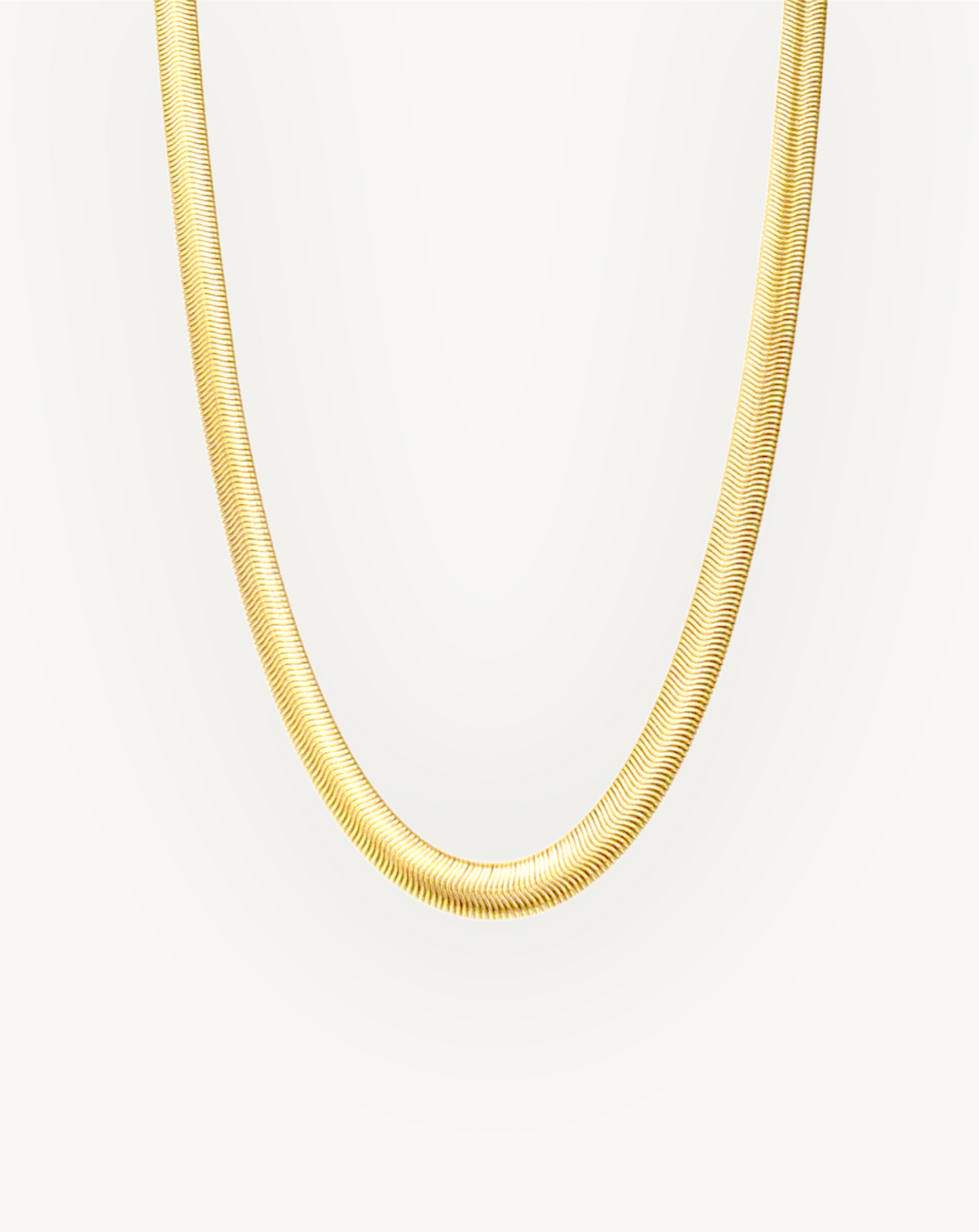 "Lucienne" Herringbone Necklace